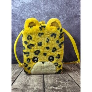 Na Na Na Surprise 3-in-1 Backpack Bedroom Playset Maya Whiskerful Leopard Yellow